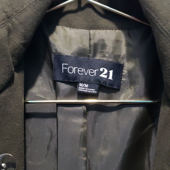 🏆Host Pick Forever 21 olive green coat - Picture 2 of 8